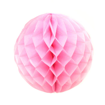 Pink Honeycomb Ball