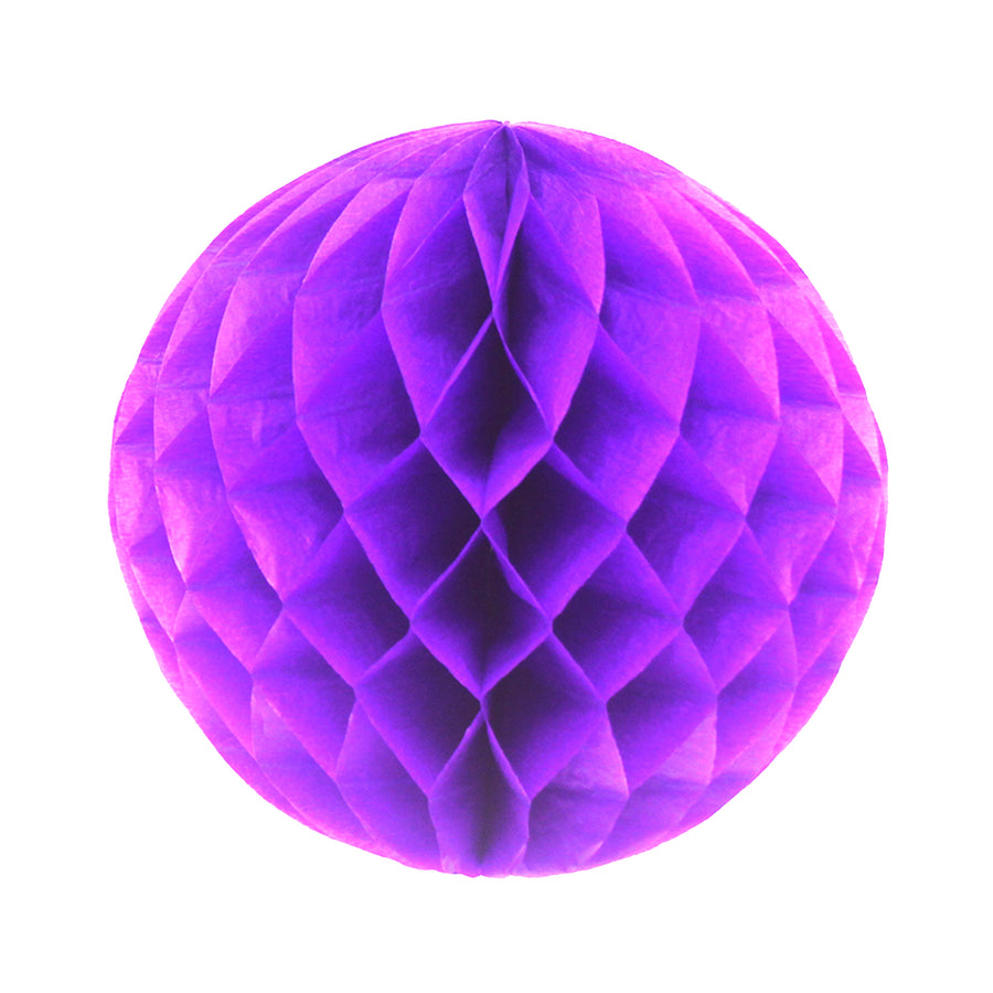 Purple Honeycomb Ball