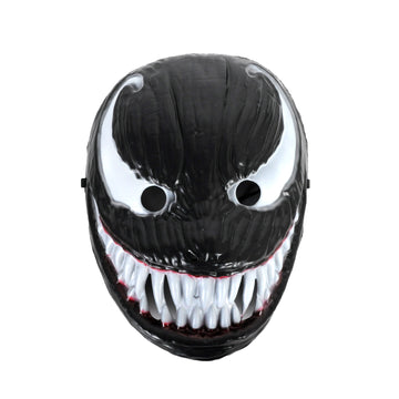 Scary Black Lizard Plastic Mask