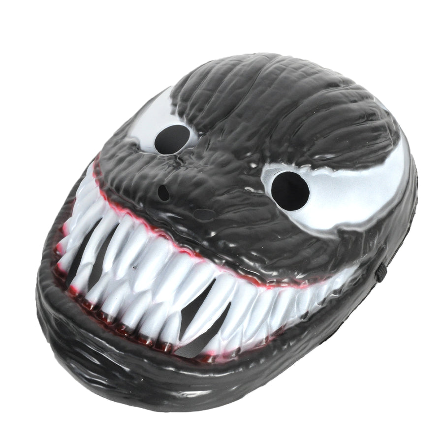 Scary Black Lizard Plastic Mask