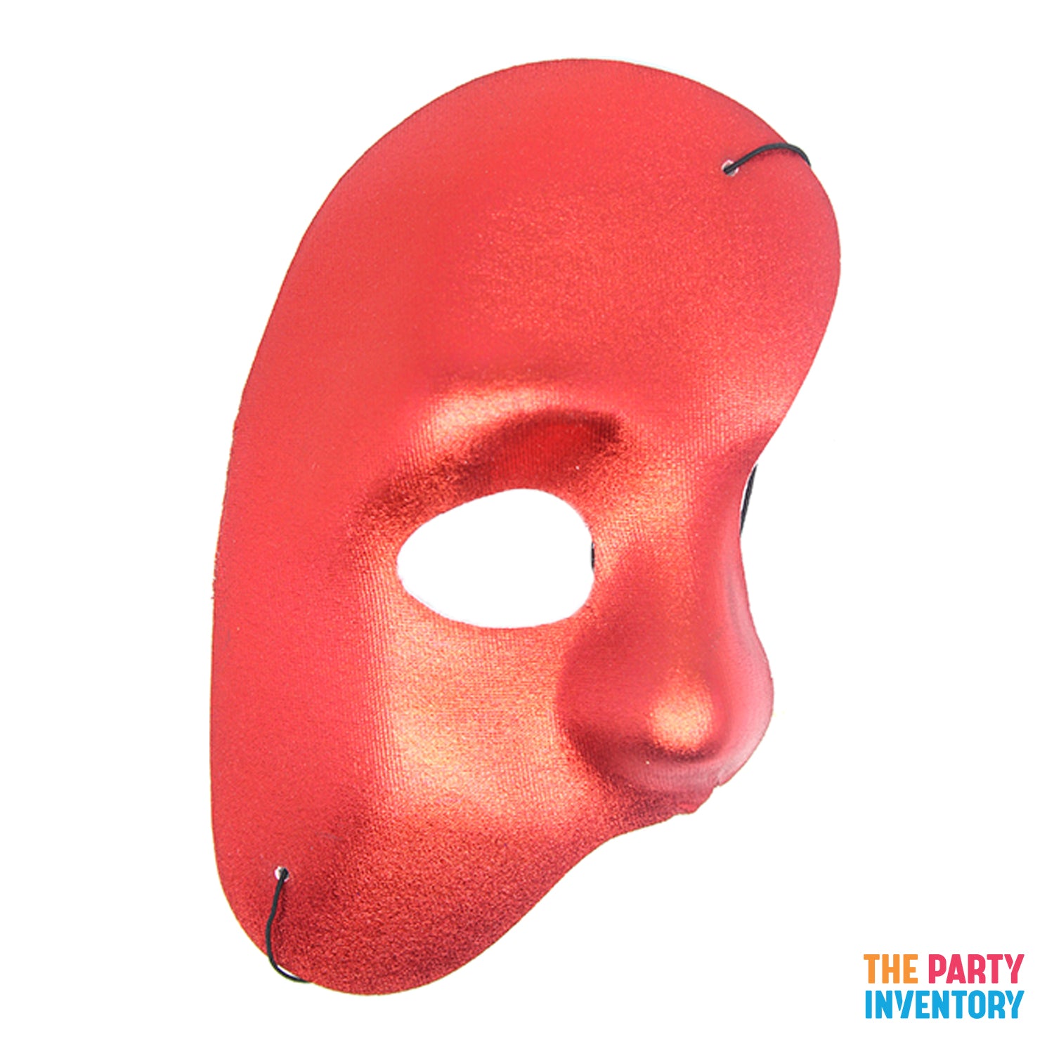 Shiny Half Face Opera Mask