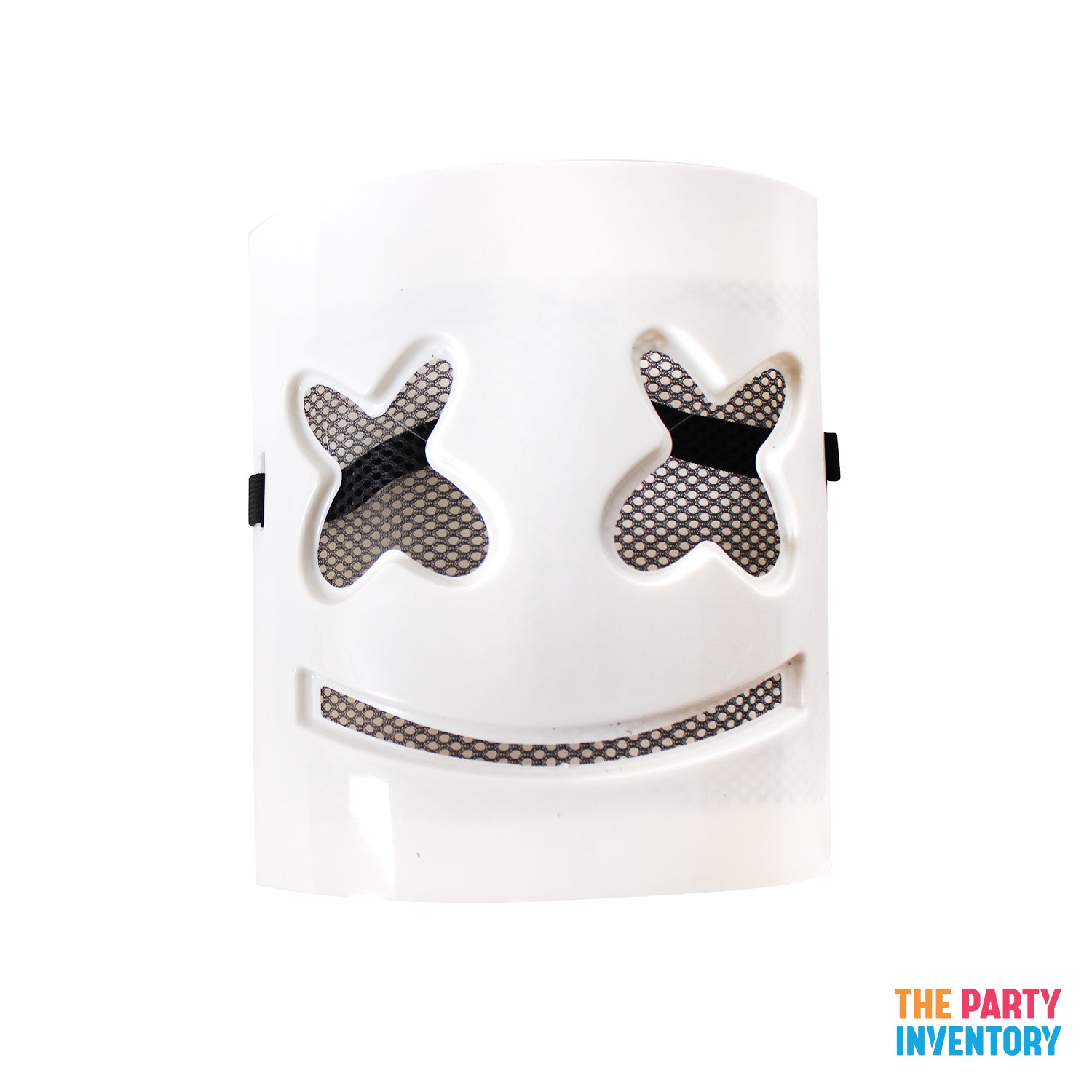 White Marshmallow Plastic Mask