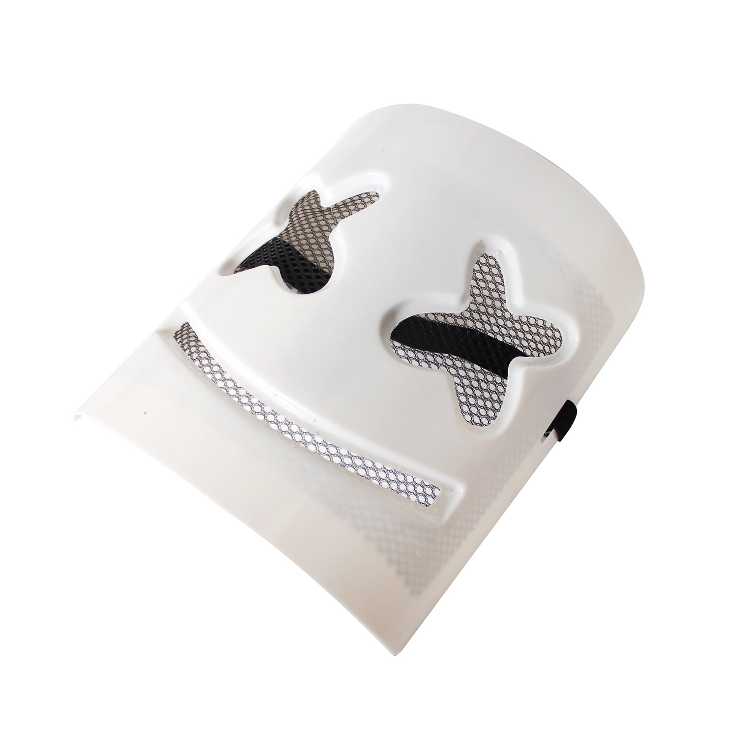 White Marshmallow Plastic Mask