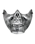 Half Face Skull Mask (Silver)