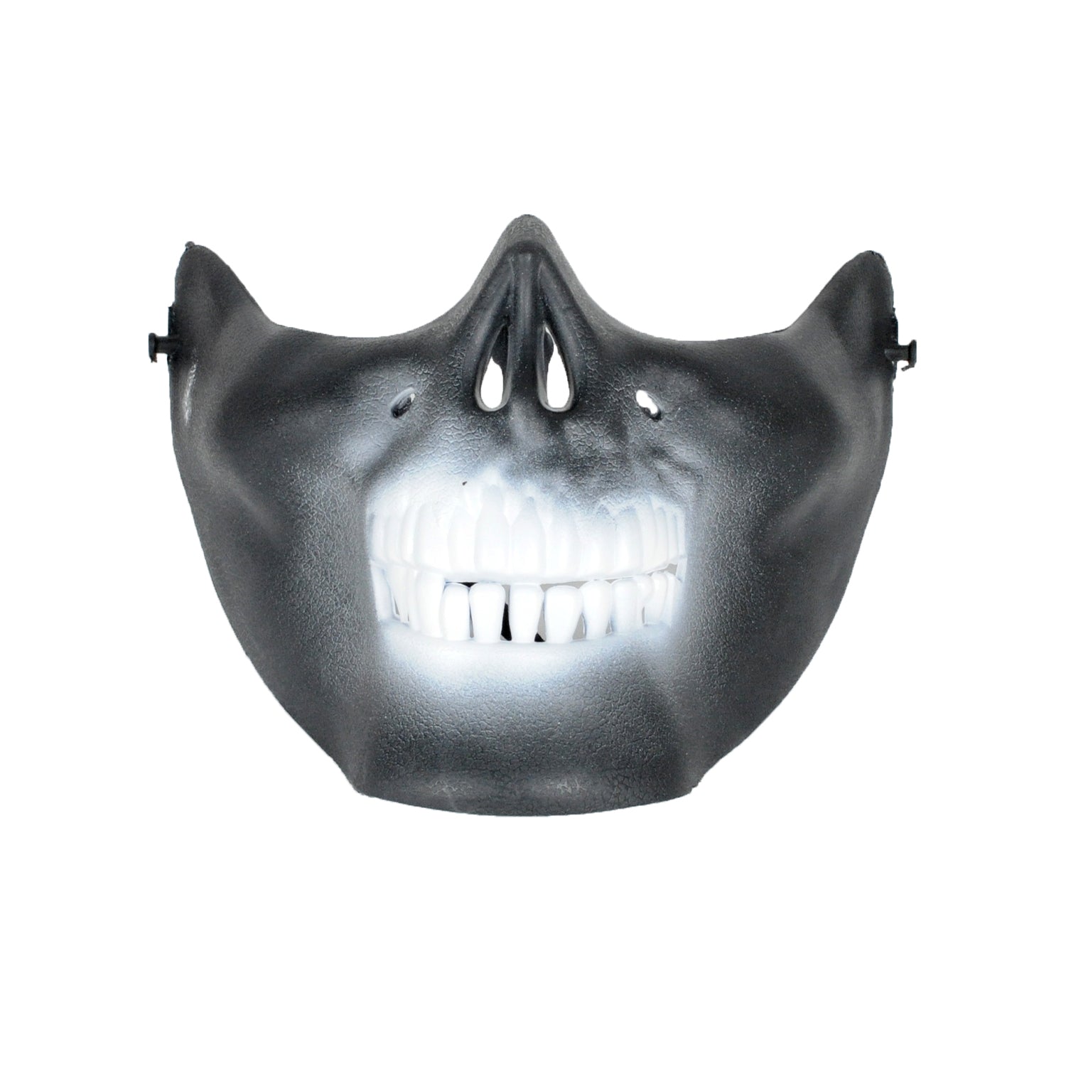 Half Face Skull Mask (Black)
