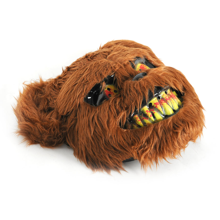 Scary Brown Bear Fluffy Animal Mask