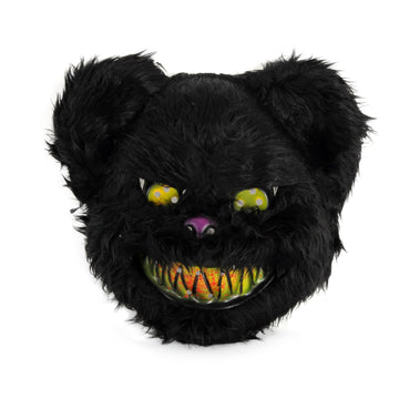 Black Bear Fluffy Animal Mask