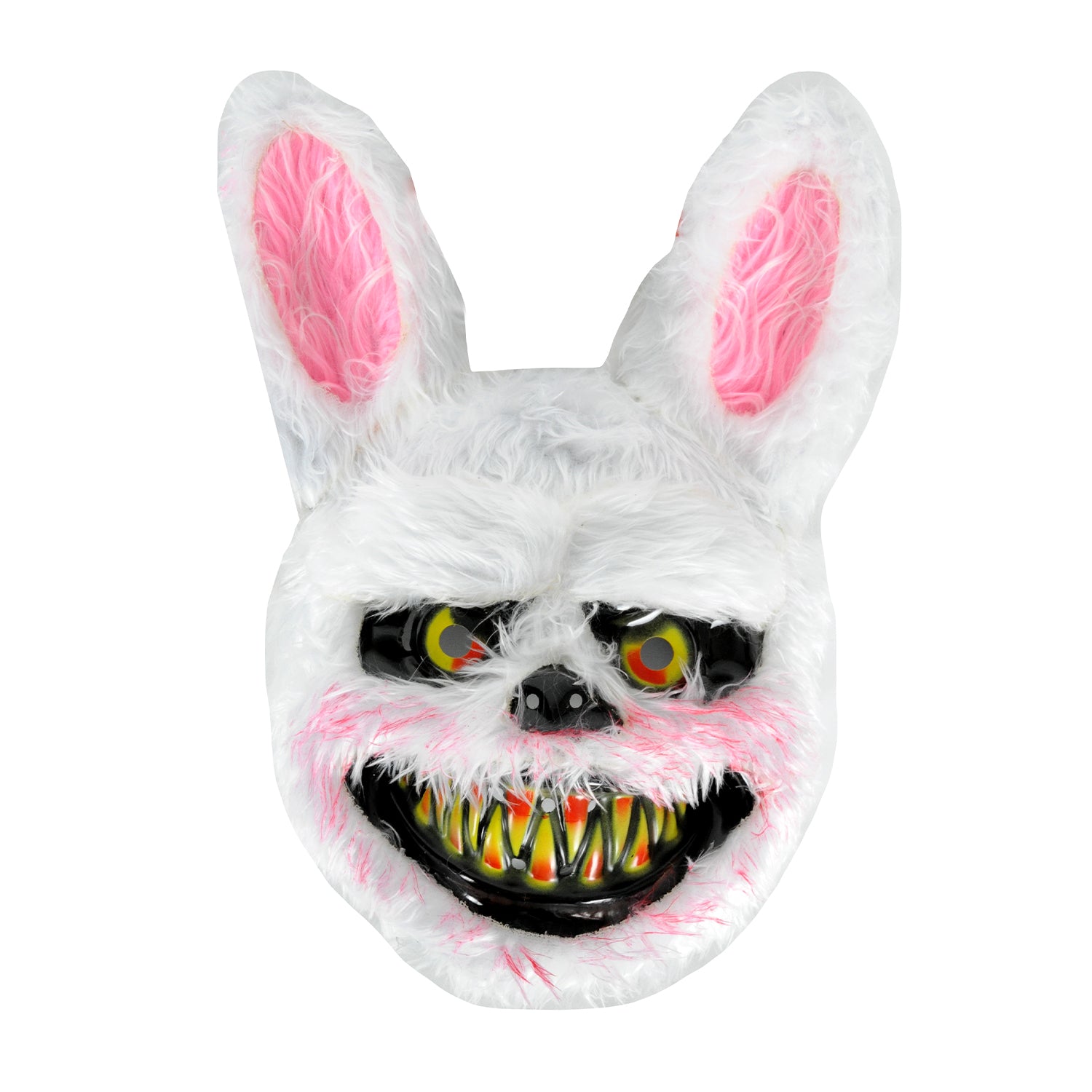 Scary White Rabbit Fluffy Animal Mask