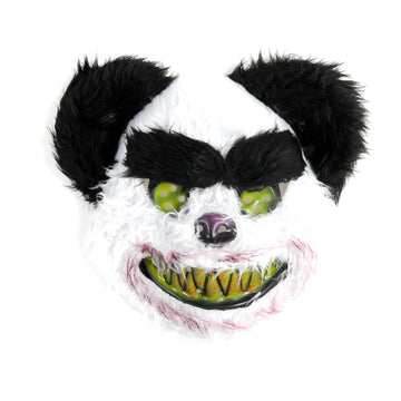 Scary Panda Fluffy Animal Mask