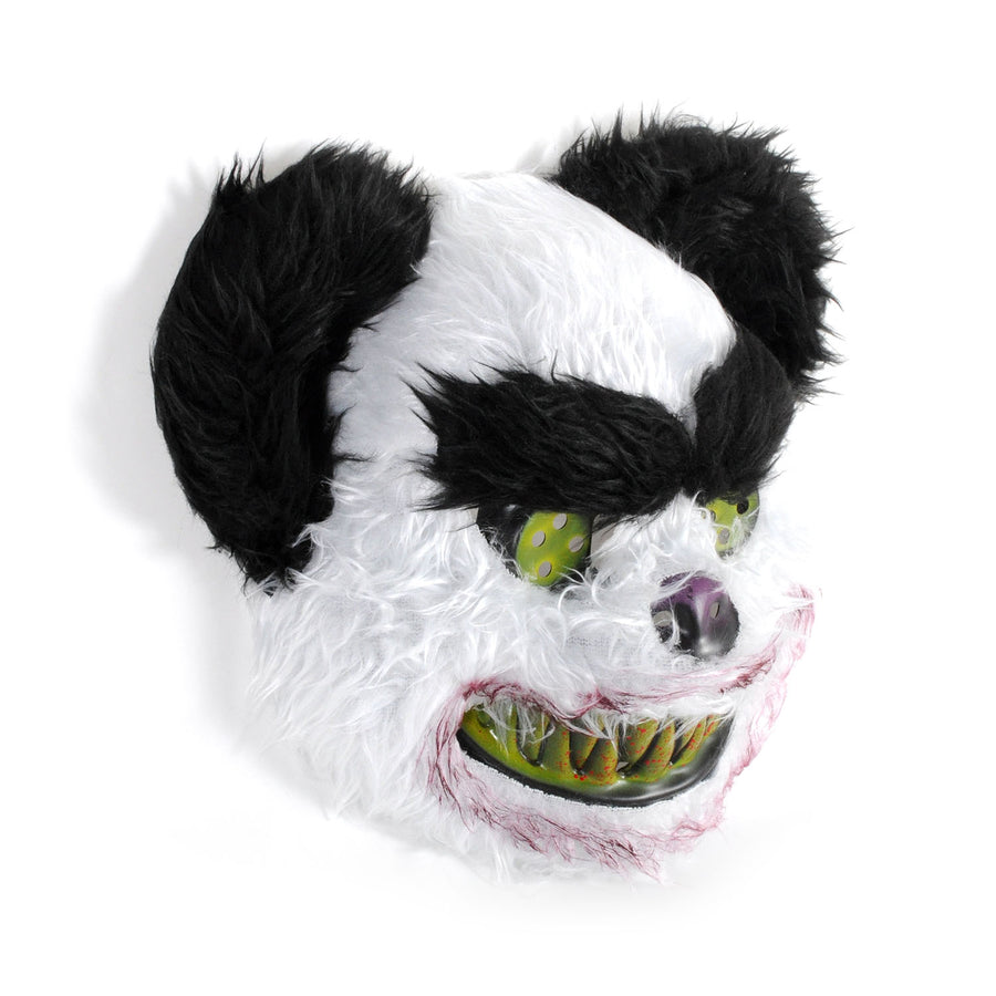 Scary Panda Fluffy Animal Mask