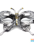 Silver Butterfly Mask
