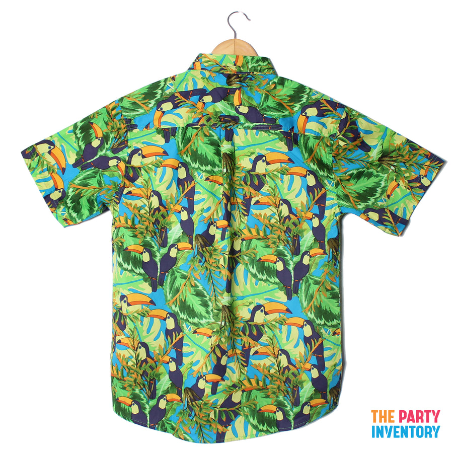 Adult Hawaiian Shirt (Chilling Toucan)