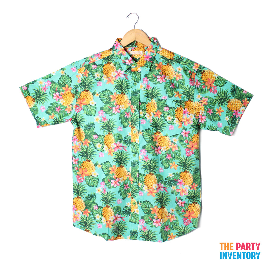 Adult Hawaiian Shirt (Pineapple Punch)