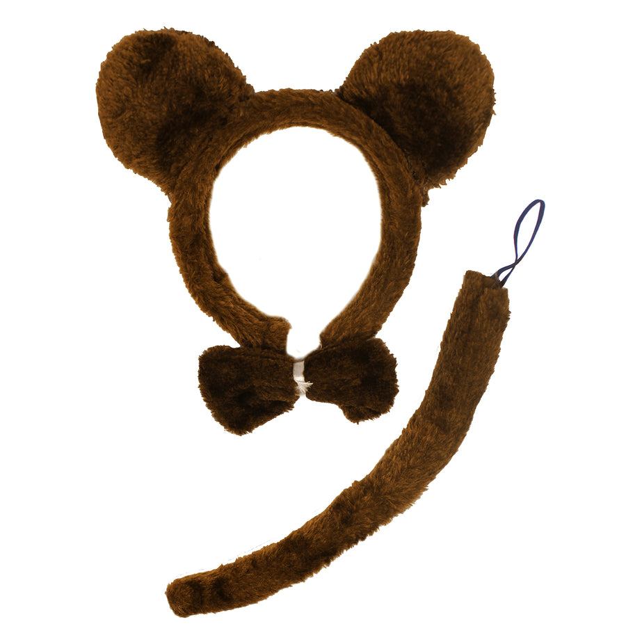 Brown Bear Costume Kit (3 Piece Set)
