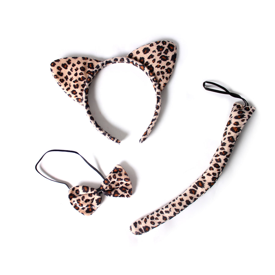 Spotted Leopard Costume Kit (3 Piece Set)