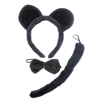 Black Mouse Costume Kit (3 Piece Set)