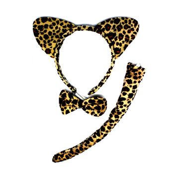Cheetah Costume Kit (3 Piece Set)