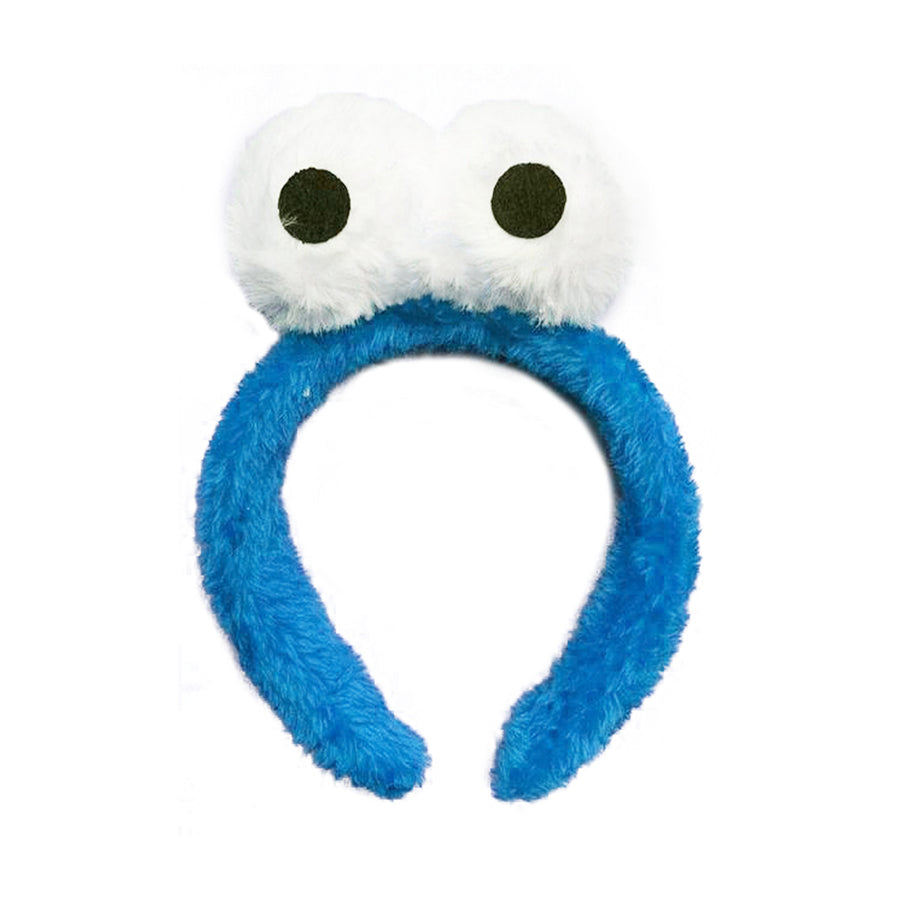 Fluffy Blue Monster Headband