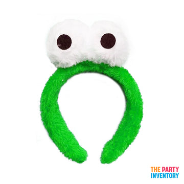 Fluffy Green Monster Headband
