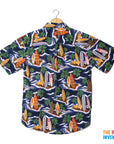 Adult Hawaiian Shirt (Surf Boards)