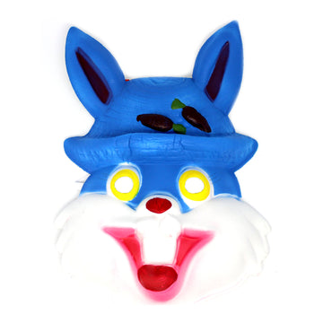Full Face Animal Mask (Blue Rabbit)
