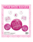 Team Bride Badges (8pcs)
