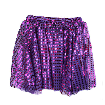 Purple Sparkly Skirt