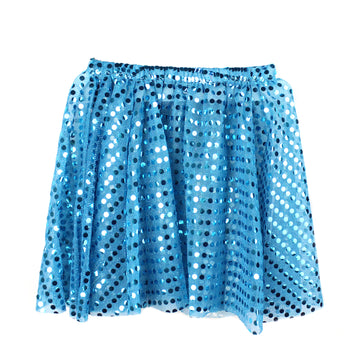 Light Blue Sparkly Skirt