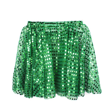 Green Sparkly Skirt