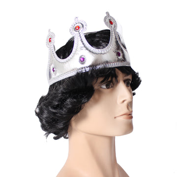 Silver Fabric Royal Crown