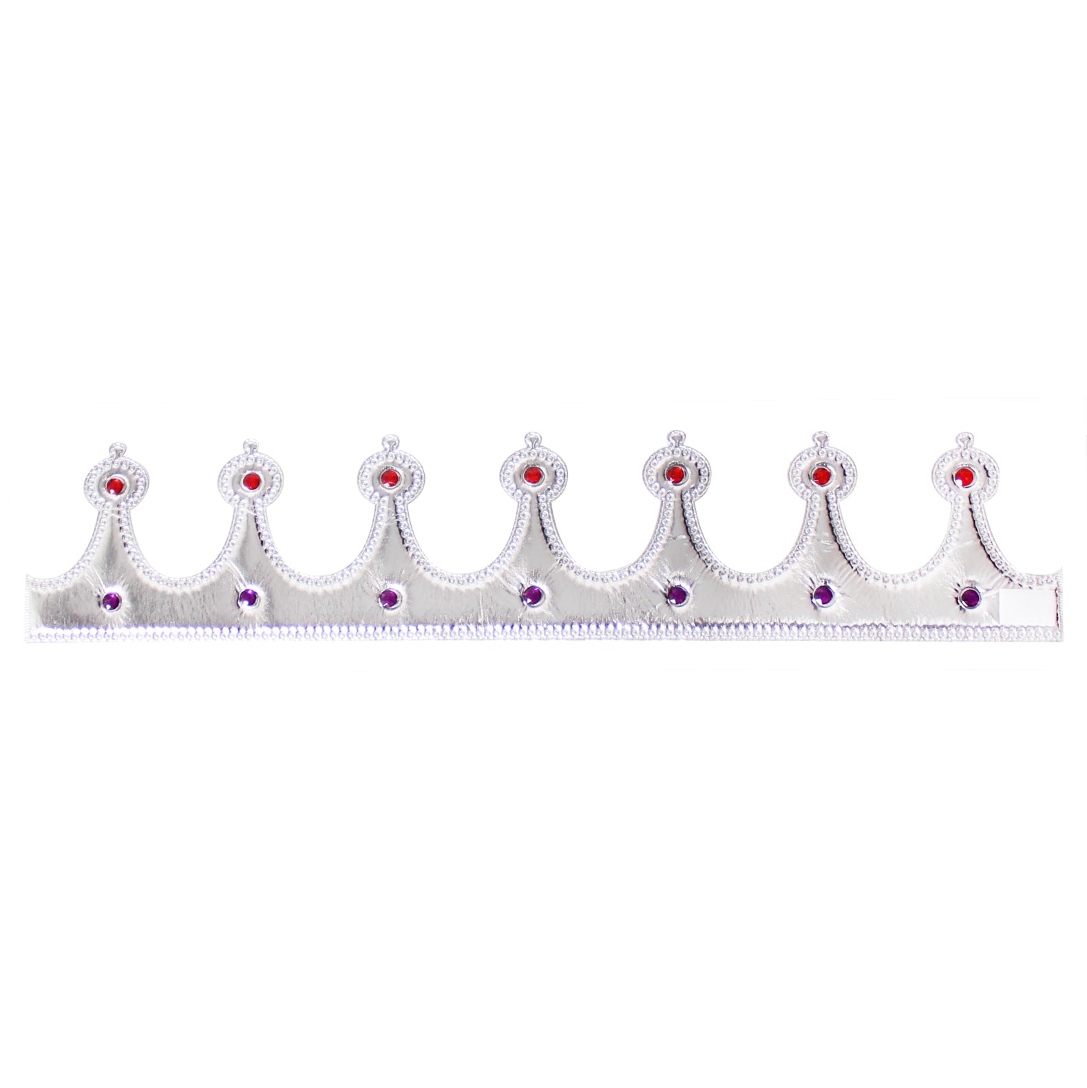 Silver Fabric Royal Crown