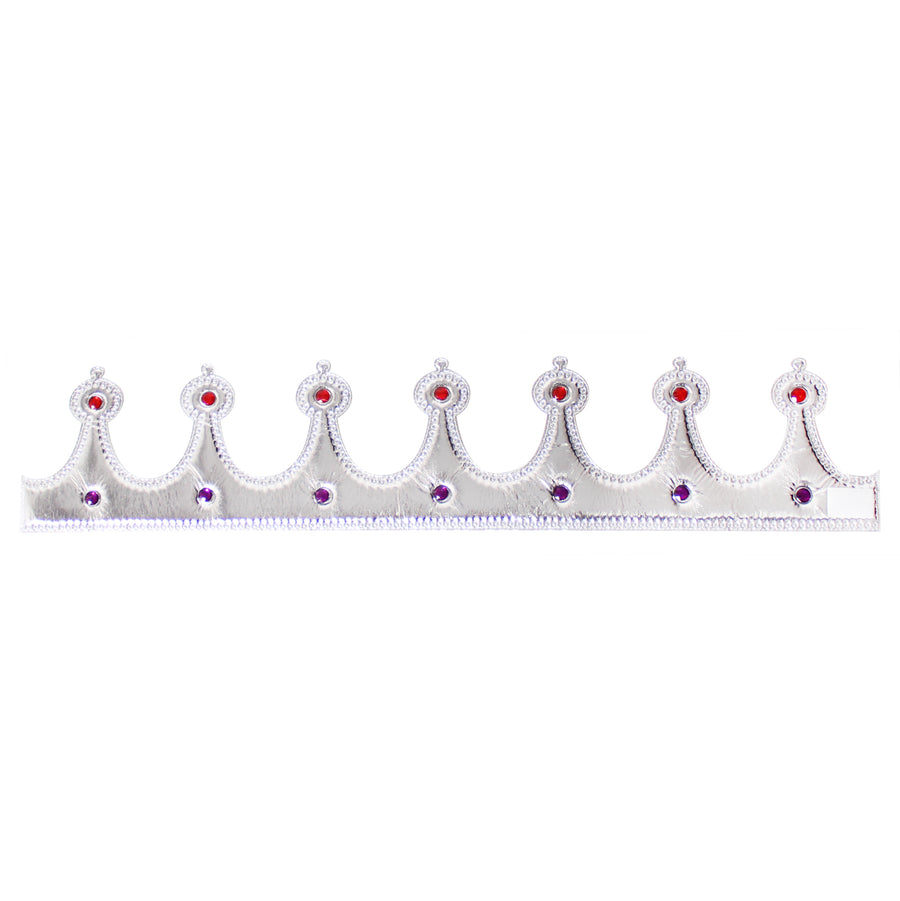 Silver Fabric Royal Crown