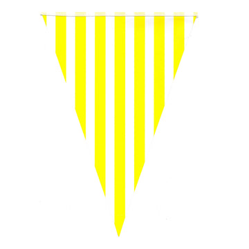 Bunting Flags (Stripe yellow)