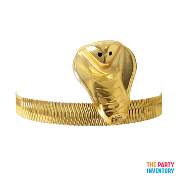 Cleopatra Gold Snake Hairband