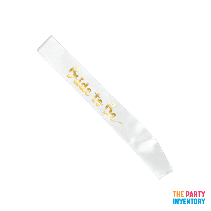 Bride to Be Party Sash