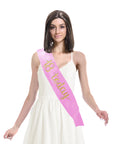 18 Today Party Sash