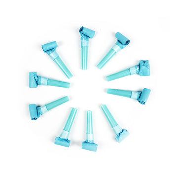 Blue Party Horns 10pk