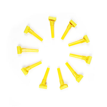 Yellow Party Horns 10pk