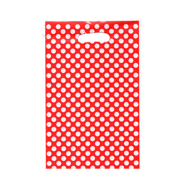 Lolly Bag (Polka Dot Red)