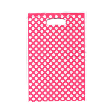 Lolly Bag (Polka Dot Hot Pink)