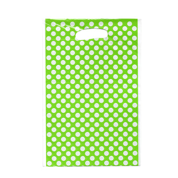 Lolly Bag (Polka Dot Green)