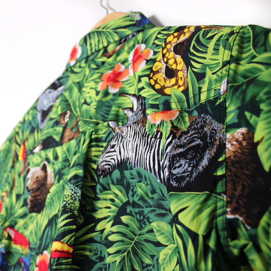 Children's Hawaiian Shirt (Jungle Print)