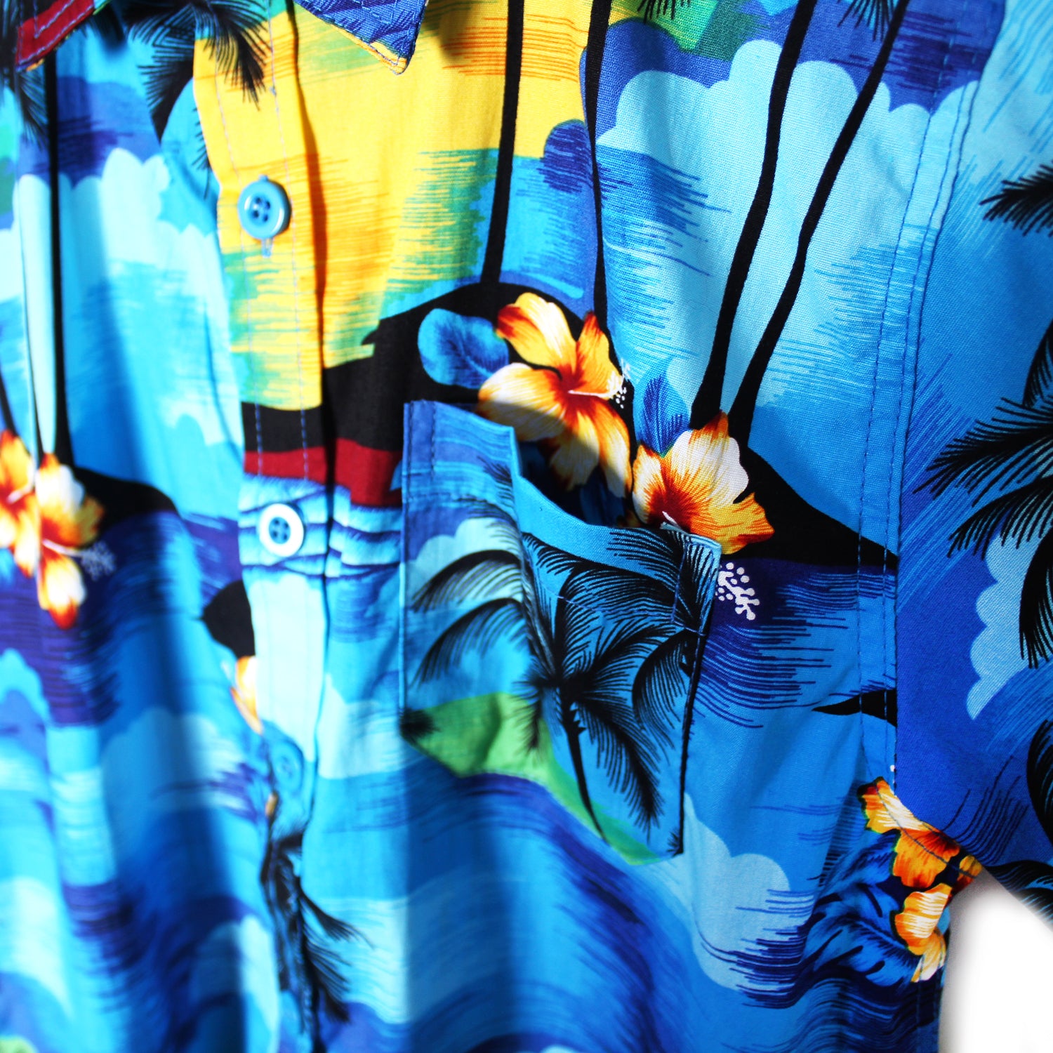 Children&#39;s Hawaiian Shirt (Hawaiian Nights Print)