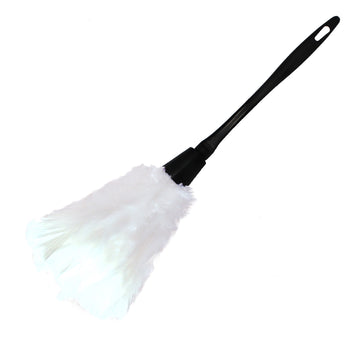 White French Maid Feather Duster