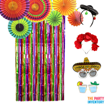 Mexican Photo Wall Party Kit