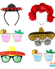 Mexican Photo Booth Props Kit