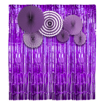 Purple Basics Party Decoration Kit