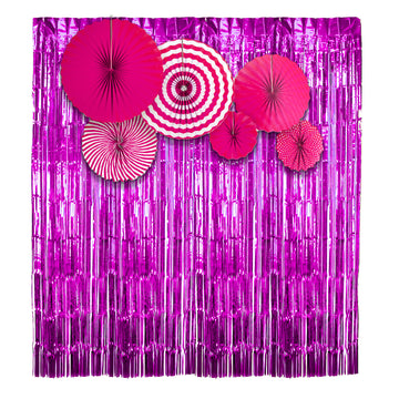 Pink Basics Party Decoration Kit