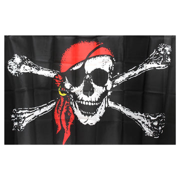 Pirate Skull and Crossbones Flag