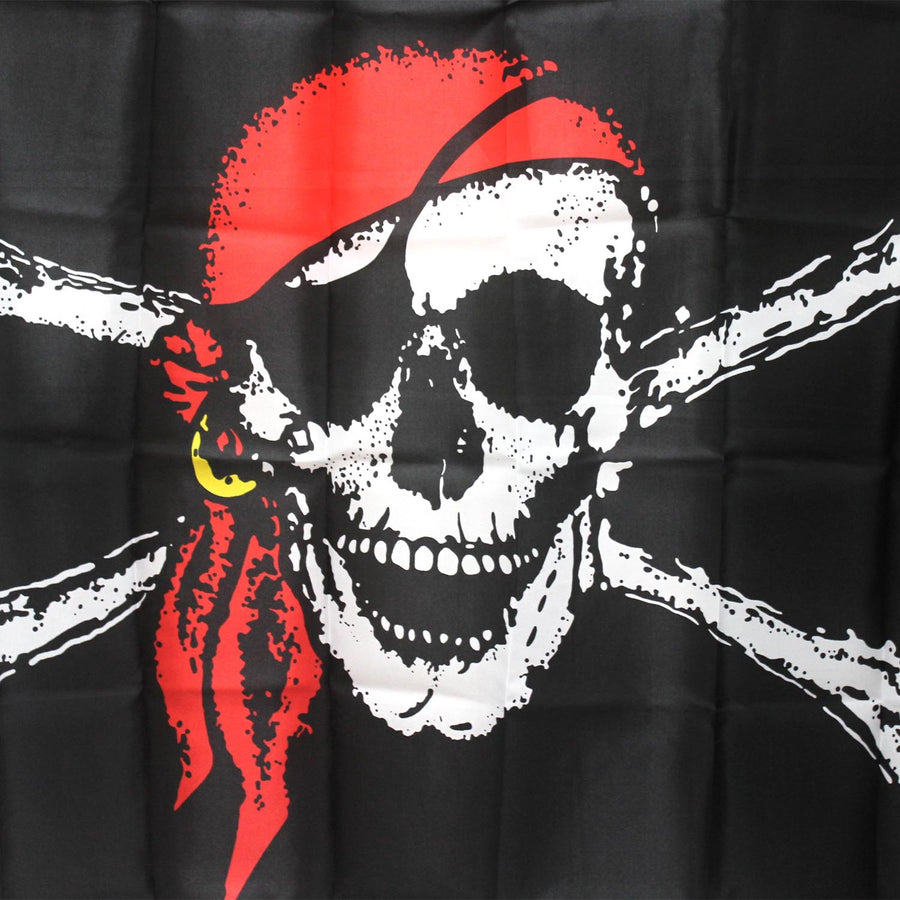 Pirate Skull and Crossbones Flag